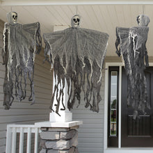 Load image into Gallery viewer, 3.1' Hanging Reaper Skull Head Prop Ghost Haunted House Halloween Decoration