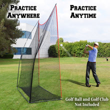 Load image into Gallery viewer, 10'x9'x3' Portable Practice Hitting Training Golf Net