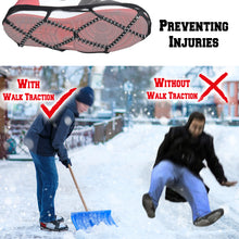 Load image into Gallery viewer, Walking on Snow Ice Walk Traction Cleats Crampons Shoes for Size 39 to 49