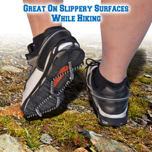 Load image into Gallery viewer, Walking on Snow Ice Walk Traction Cleats Crampons Shoes for Size 39 to 49