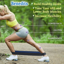 Load image into Gallery viewer, 3pc High Resistance Loop Bands for Pilates Yoga Stretch Strength Exercise