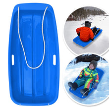 Load image into Gallery viewer, Downhill Sprinter Winter Toboggan Snow Sled - 2 PACK