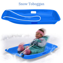 Load image into Gallery viewer, Downhill Sprinter Winter Toboggan Snow Sled - 2 PACK