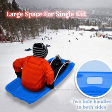 Load image into Gallery viewer, Downhill Sprinter Winter Toboggan Snow Sled - 2 PACK