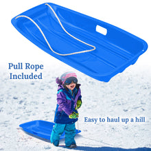 Load image into Gallery viewer, Downhill Sprinter Winter Toboggan Snow Sled - 2 PACK
