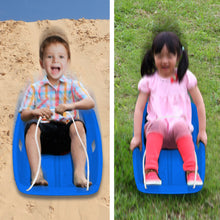 Load image into Gallery viewer, Downhill Sprinter Winter Toboggan Snow Sled - 2 PACK