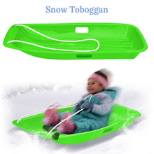 Load image into Gallery viewer, Downhill Sprinter Winter Toboggan Snow Sled - 2 PACK