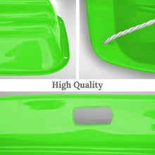 Load image into Gallery viewer, Downhill Sprinter Winter Toboggan Snow Sled - 2 PACK