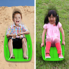 Load image into Gallery viewer, Downhill Sprinter Winter Toboggan Snow Sled - 2 PACK