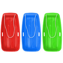Load image into Gallery viewer, Downhill Sprinter Winter Toboggan Snow Sled - 2 PACK