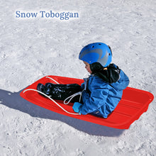 Load image into Gallery viewer, Downhill Sprinter Winter Toboggan Snow Sled - 2 PACK