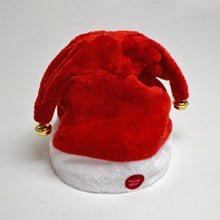 Load image into Gallery viewer, 15x7.8" Plush Christmas Singing Dancing Moving Cap Antlers Ears Party Hat