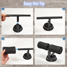 Load image into Gallery viewer, Sit Up Bar Adjustable Sit-up Equipment Self-Suction Training Equipment