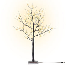 Load image into Gallery viewer, Snow LED Lighted Tree Flake Decoration Indoor& Outdoor Bendable