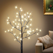 Load image into Gallery viewer, Snow LED Lighted Tree Flake Decoration Indoor& Outdoor Bendable