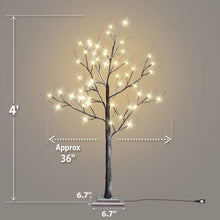 Load image into Gallery viewer, Snow LED Lighted Tree Flake Decoration Indoor& Outdoor Bendable