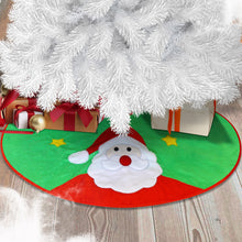 Load image into Gallery viewer, Santa Claus Christmas Tree Skirt Dia. 42" christmas Tree Holiday Decoration