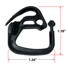 Load image into Gallery viewer, 50pcs Greenhouse Shade Net Hook Clips Fasten Plastic Shading System Hanging Hooks Garden Supplies Accessories