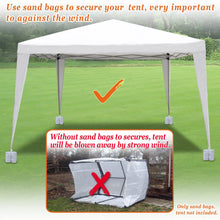 Load image into Gallery viewer, Weight Bags for Pop up Canopy Tent, Set of 4 Sand Bag Weighted Feet Bag
