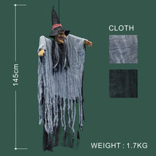 Load image into Gallery viewer, 57&#39;&#39; Holloween Ghost Prop Electric Holiday Decor Party Gift Sound Lighted, Witch
