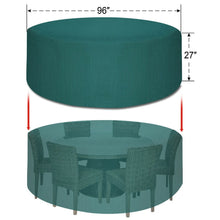 Load image into Gallery viewer, Patio Outdoor Garden Furniture Cover Winter Rectangle Table Chair Protector
