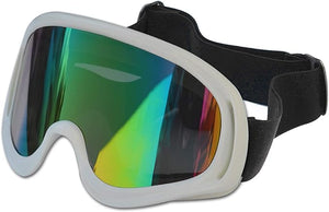 SUNNYOUTDOOR Clear Skiing Ski Goggles Sport Goggles Motorcycle and Bike Goggles UV400 Anti-fog Sunglasses