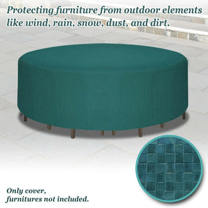 Patio Outdoor Garden Furniture Cover Winter Rectangle Table Chair Protector