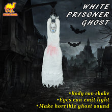 Load image into Gallery viewer, 47&#39;&#39; Holloween Ghost Prop Electric Holiday Decor Party Gift Sound Lighted, Prisoner

