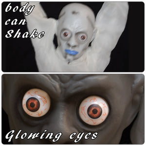 47'' Holloween Ghost Prop Electric Holiday Decor Party Gift Sound Lighted, Prisoner