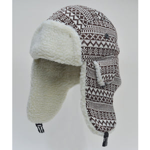 Winter Hats Men Aviator Soft Faux Fur Ear Flaps Hat Cap Winter Ski Trapper w Warm Face Mask