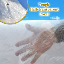 Load image into Gallery viewer, 24.6'x10'x7' Half-Transparent Greenhouse Cover Replacement ONLY Larger Walk in Outdoor Plant Garden,5 PCS,  Frame NOT included
