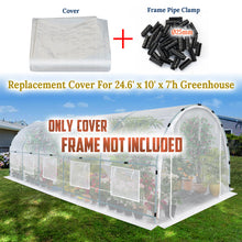 Load image into Gallery viewer, Greenhouse 3Pcs Cover Replacement Larger Walk in Outdoor Plant Garden
