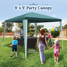 Load image into Gallery viewer, SUNNYOUTDOOR 9&#39;x9&#39; Party Gazebo Patio Camping Gazebo Storage Shelter Outdoor Canopy Tent Party Wedding BBQ Events Tent
