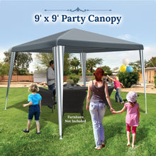 Load image into Gallery viewer, SUNNYOUTDOOR 9&#39;x9&#39; Party Gazebo Patio Camping Gazebo Storage Shelter Outdoor Canopy Tent Party Wedding BBQ Events Tent
