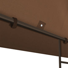 Load image into Gallery viewer, 10x10ft Double Tiered Replacement Canopy ONLY Patio Pavilion Gazebo Sunshade Polyester Cover
