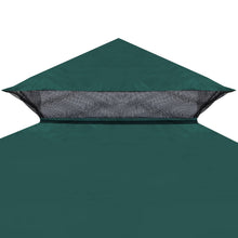 Load image into Gallery viewer, 10x10ft Double Tiered Replacement Canopy ONLY Patio Pavilion Gazebo Sunshade Polyester Cover
