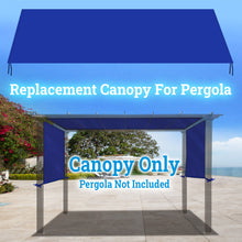 Load image into Gallery viewer, SUNNYOUTDOOR 18&#39; L x 8.2&#39; W Pergola Replacement Canopy Universal Pergola Canopy Replacement Top Cover for Pergola Structure, Frame NOT included

