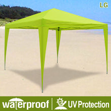 Load image into Gallery viewer, SUNNYOUTDOOR EZ POP UP Wedding Party Tent 10&#39;x10&#39; Folding Gazebo Beach Canopy W/Carry Bag 210D Oxford Fabric
