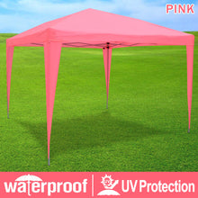 Load image into Gallery viewer, SUNNYOUTDOOR EZ POP UP Wedding Party Tent 10&#39;x10&#39; Folding Gazebo Beach Canopy W/Carry Bag 210D Oxford Fabric
