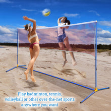 Load image into Gallery viewer, SUNNYOUTDOOR 10&#39;x5&#39; Portable Training Beach Volleyball Badminton Tennis Net Outdoor Yard
