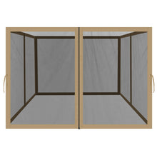 Load image into Gallery viewer, 8'Wx6'H Canopy Replacement Sidewalls Mosquito Netting Screen Walls for  8x8 FT Gazebo
