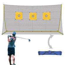 Load image into Gallery viewer, SUNNYOUTDOOR 11.8x6.3&#39; Portable Golf Hitting Net Practice Driving Indoor Outdoor Aid carrybag
