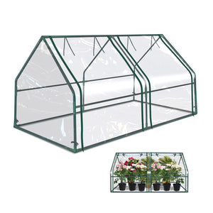 SUNNYOUTDOOR Portable Mini Greenhouse Gardening Flower House Plants Yard Hot Herb