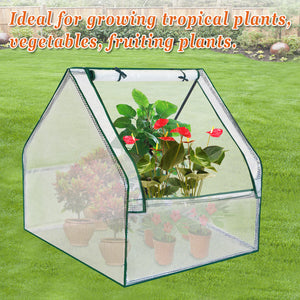 SUNNYOUTDOOR Portable Mini Greenhouse Gardening Flower House Plants Yard Hot Herb