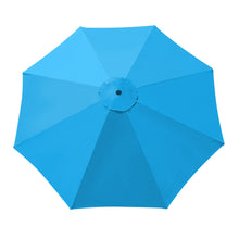 Load image into Gallery viewer, 10' 8 Ribs Patio Umbrella Canopy Top Cover Replacement
