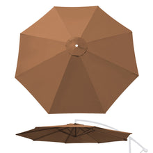 Load image into Gallery viewer, 10ft 8 Rib Canopy Replacement Cover for Patio Hanging Umbrella
