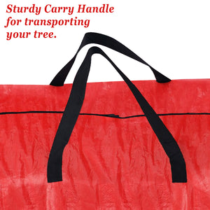 Heavy Duty Large Artificial Christmas Tree Carry Storage Bag Holiday Clean Up to 9'