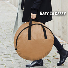 Load image into Gallery viewer, Heavy Duty Christmas Wreath Storage Bag Portable Xmas Wreath Bag w/Handles for 24&#39;&#39; Wreath, Tan
