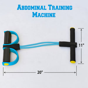 Pedal Resistance Band Stretch Trainer Abdominal Training Machine Home Fitness Equipment