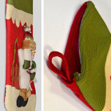 Load image into Gallery viewer, 18&quot; Christmas Hanging Stockings Snowman /Santa&#39;s Gift Stockings Bag

